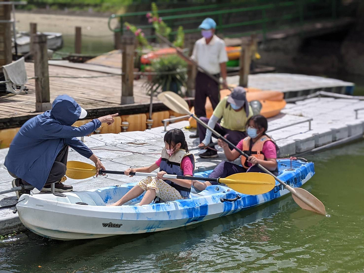 宣導水域遊憩安全知識。 圖：台南觀旅局／提供