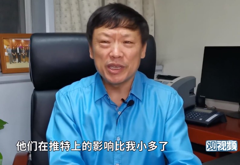 中國官媒環球時報總編胡錫進。 圖：翻攝微博