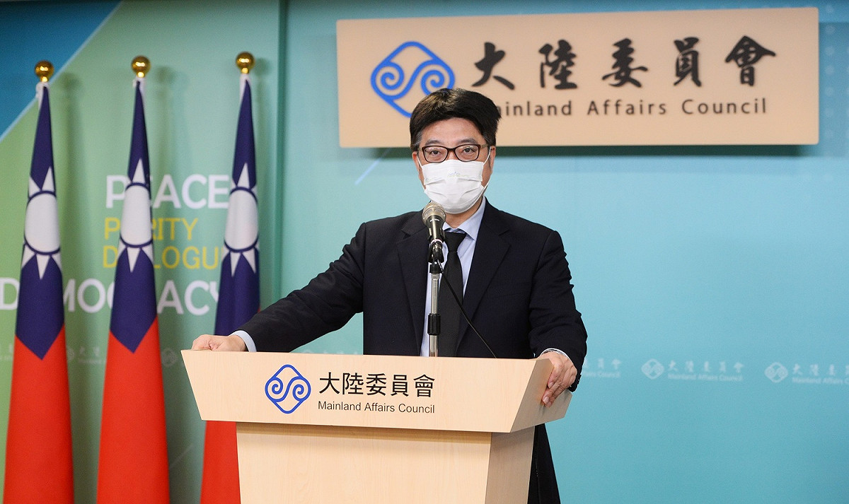 陸委會會副主委兼發言人邱垂正。 圖：陸委會提供