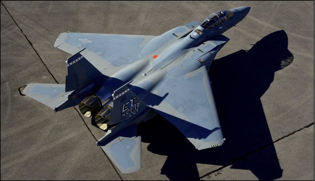 美國空軍最新「F-15EX Eagle Ⅱ」戰鬥機。 圖：翻攝美國空軍官網