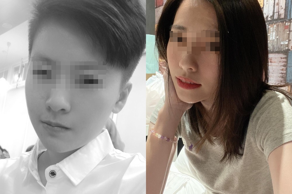 從林姓女子臉書貼文發現，2年前的她打扮中性，留著俐落短髮，但去年底搖身一變成長髮美女，反差相當大。 圖：翻攝臉書