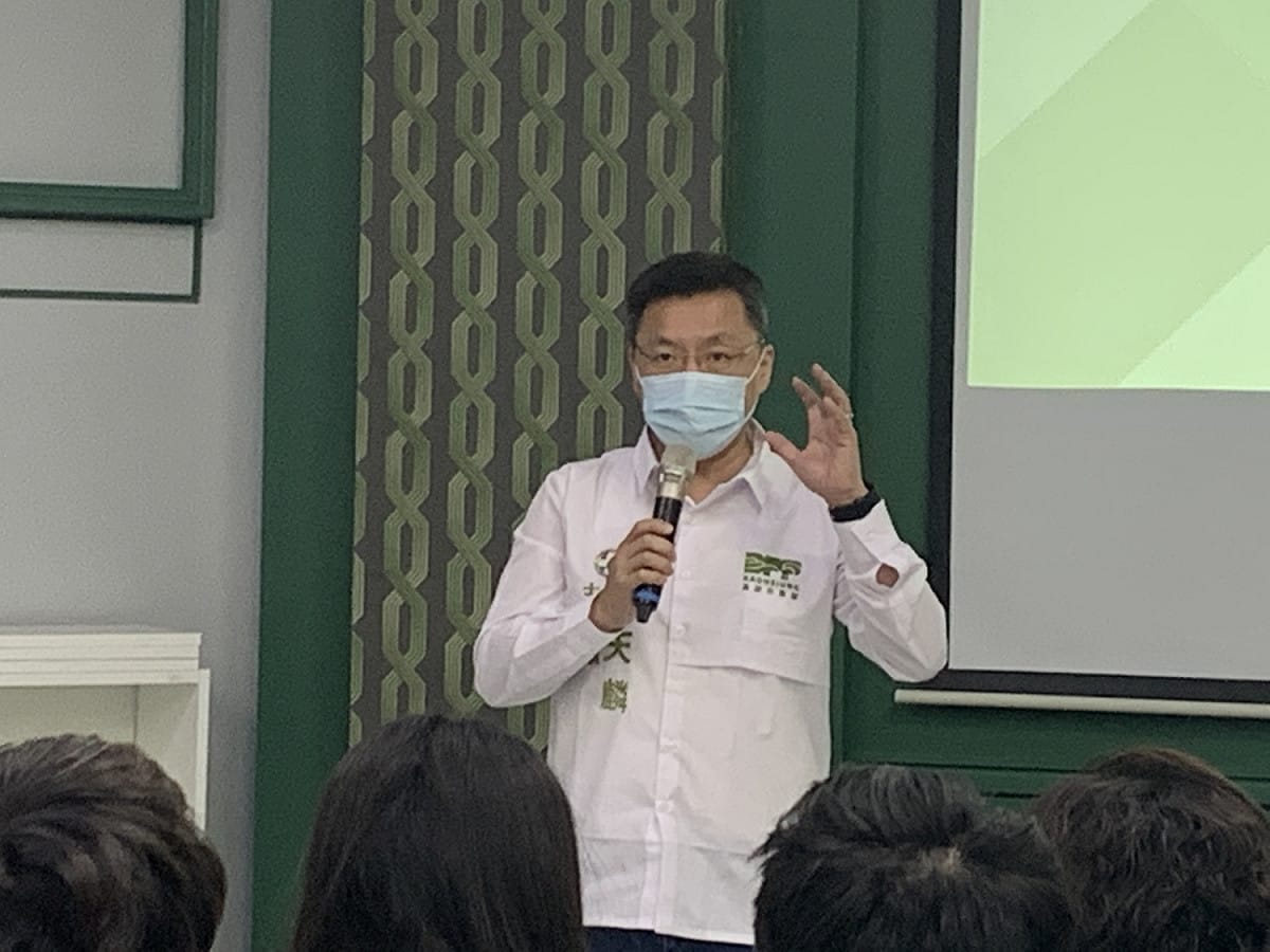 趙天麟強調現任、新人皆需接受民意洗禮。（資料照） 圖：民進黨高雄市黨部提供