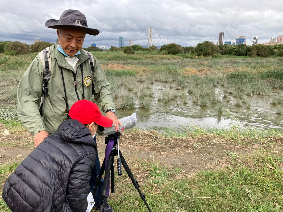 每年10月至次年4月華江雁鴨自然公園就會聚集許多鳥類。 圖：台北動保處／提供