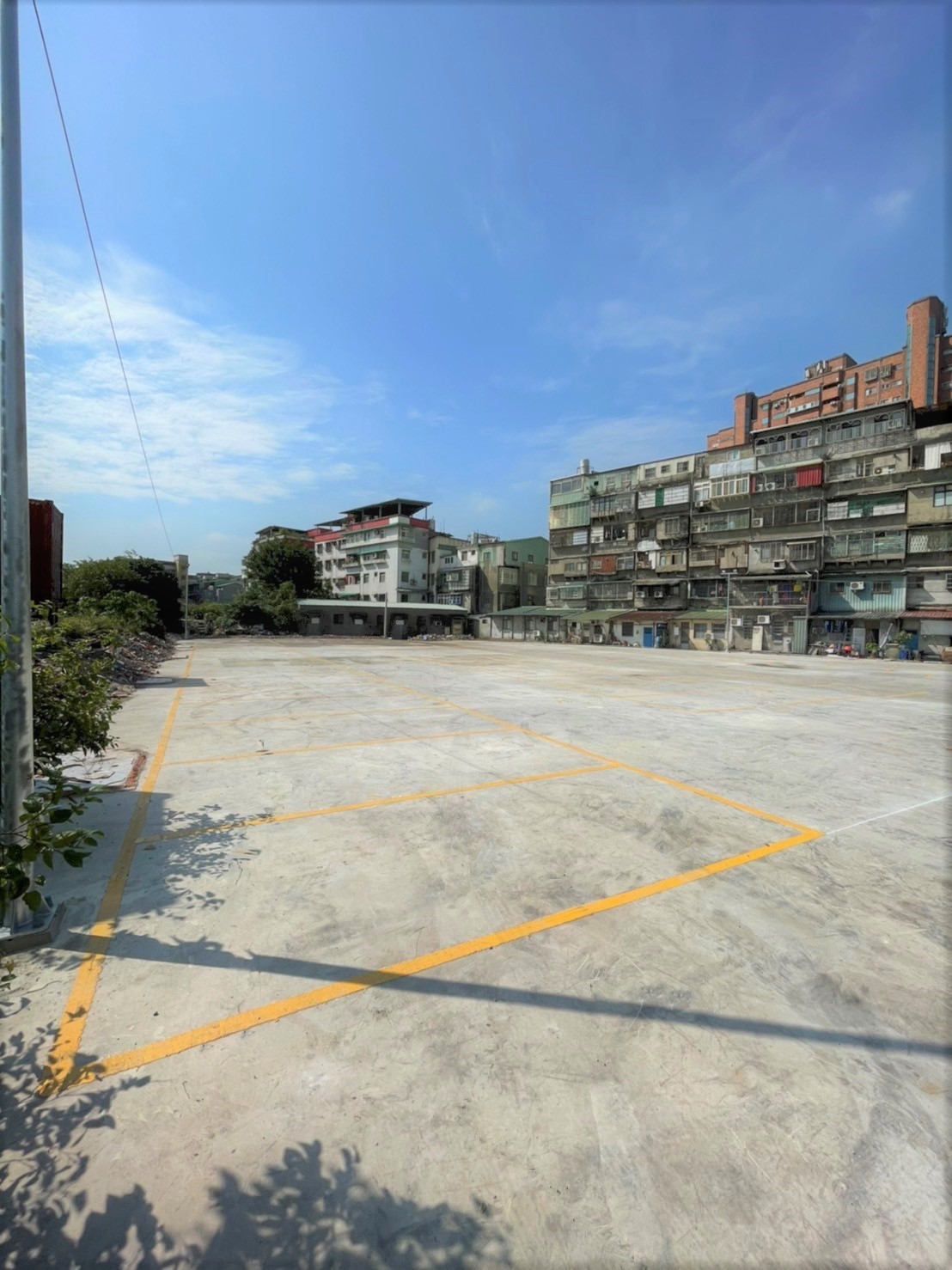 綠三停車場汽車格。 圖：新北市交通局提供