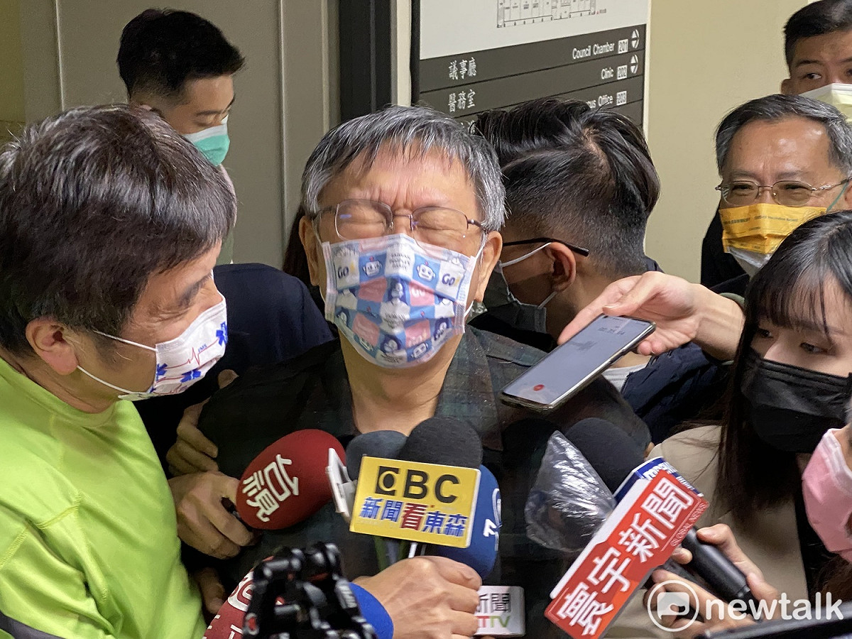 台北市長柯文哲。 圖：周煊惠 / 攝
