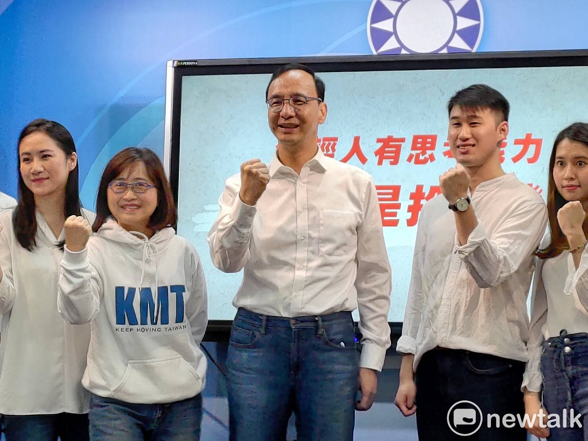 國民黨主席朱立倫。 圖：黃建豪/攝