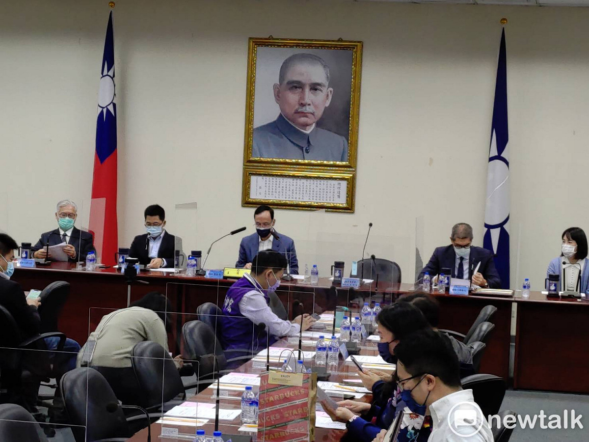 國民黨中常會通過顏寬恒徵召案。 圖：黃建豪/攝