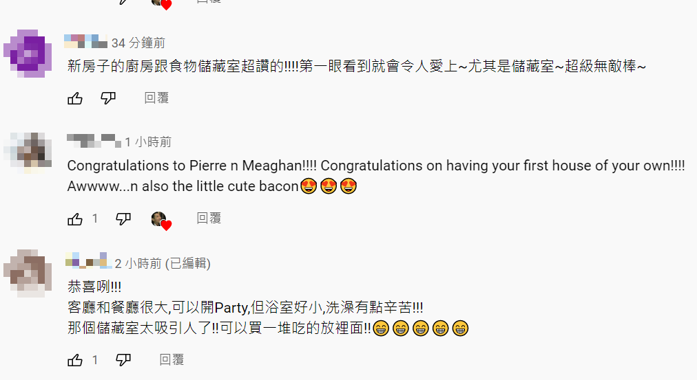 很多網友表示食品儲藏室很吸引人。 圖：翻攝自劉沛YouTube頻道