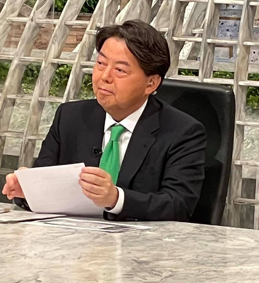 日本新任外務大臣林芳正。 圖：翻攝自林芳正臉書