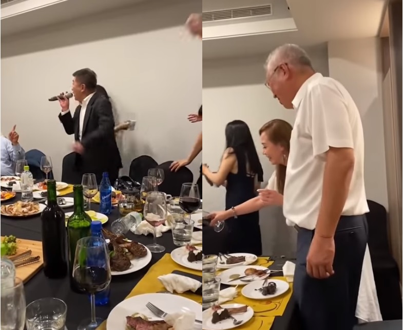 國民黨立委賴士葆以及議員游淑慧直指陳時中待的場合有「飯局妹」、「女陪侍」。 圖：翻攝爆料公社