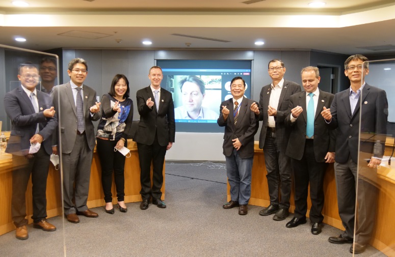 「永續未來市:新北X北歐夥伴對話」會議，對話內容涵蓋綠運輸、水處理及SDGs實踐等議題。
