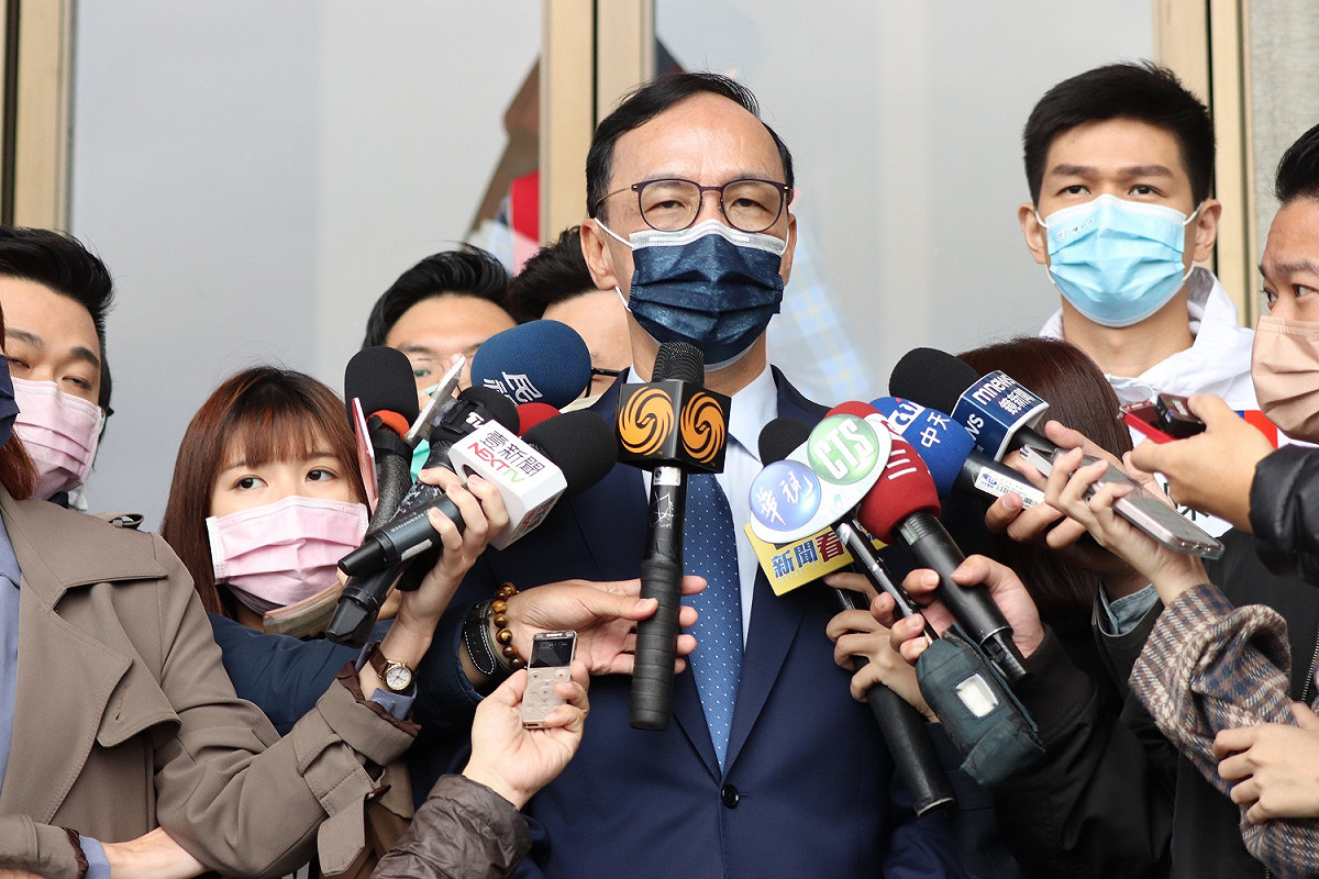 國民黨主席朱立倫。 圖：國民黨提供