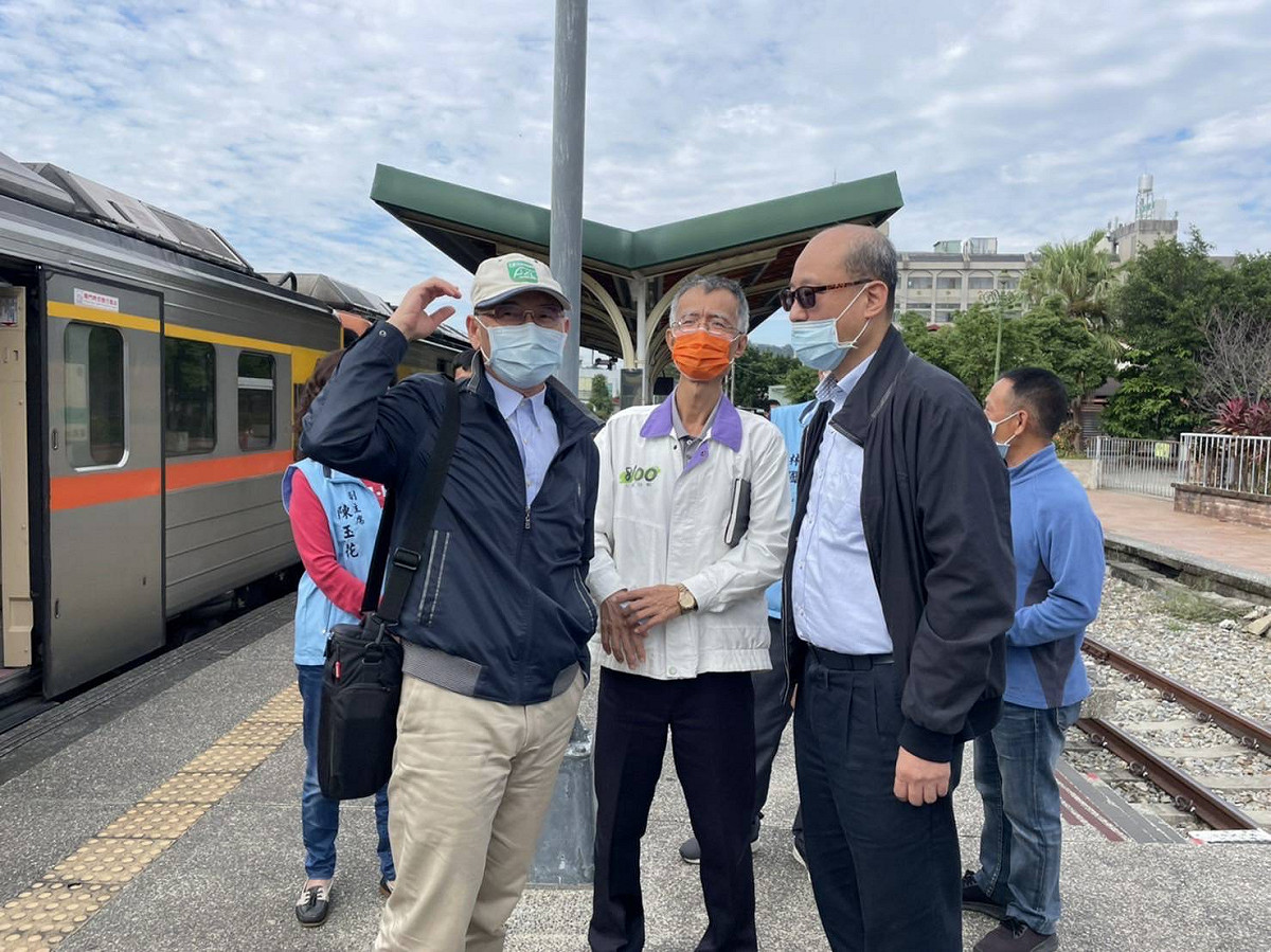 對於列車停靠集集火車站等候發車時間過長影響居民，台鐵提出改善方案。 圖：台鐵／提供