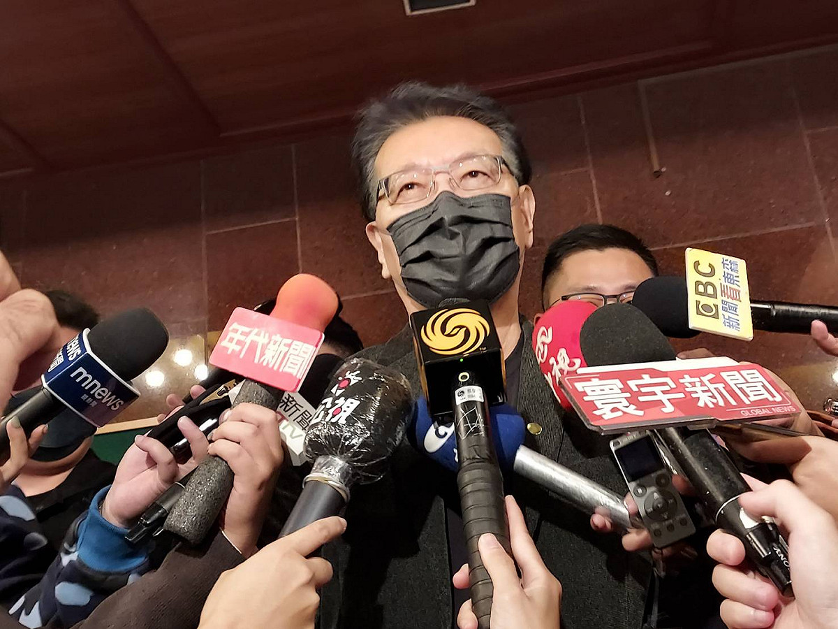 中廣董事長趙少康。 圖：陳佩君／攝