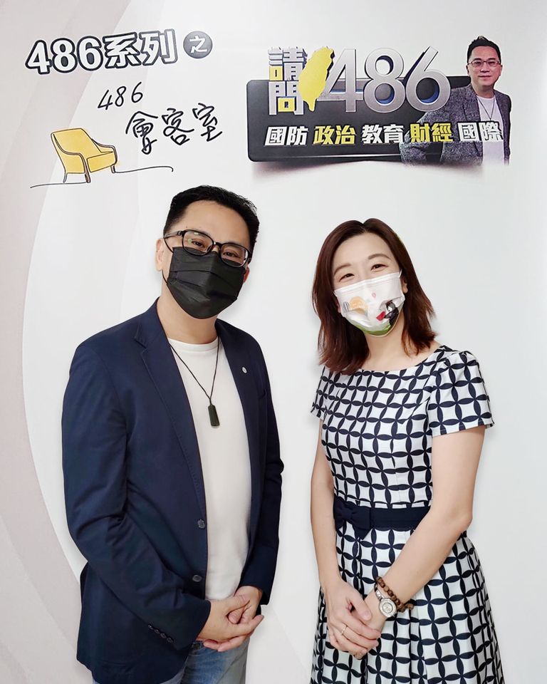 486 先生力挺民進黨前立委林靜儀參選。 圖 : 翻攝自486先生臉書（資料照片）