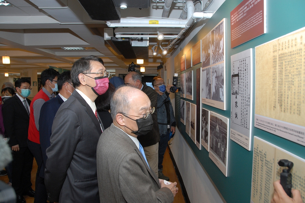 立法院議政博物館今（13）日起展出「北溝傳奇-故宮文物遷臺後早期歲月」特展。 圖：立法院/提供