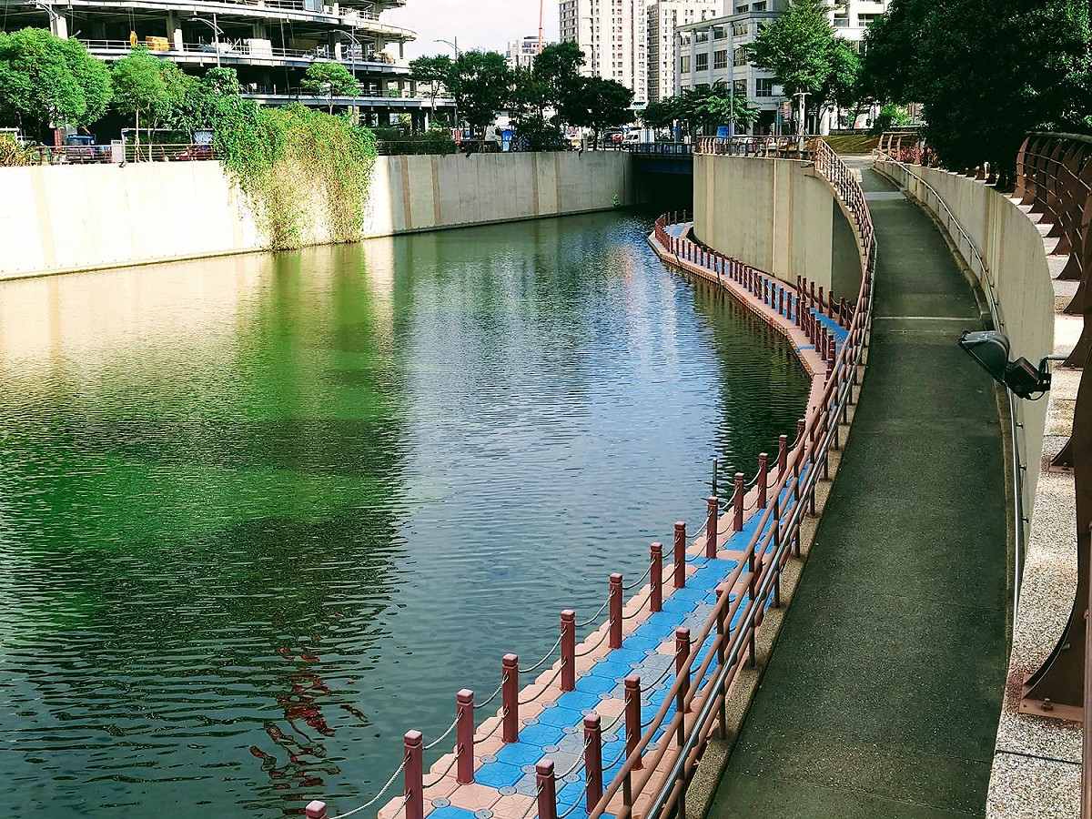 凹灣碼頭。 圖：新北市水利局提供