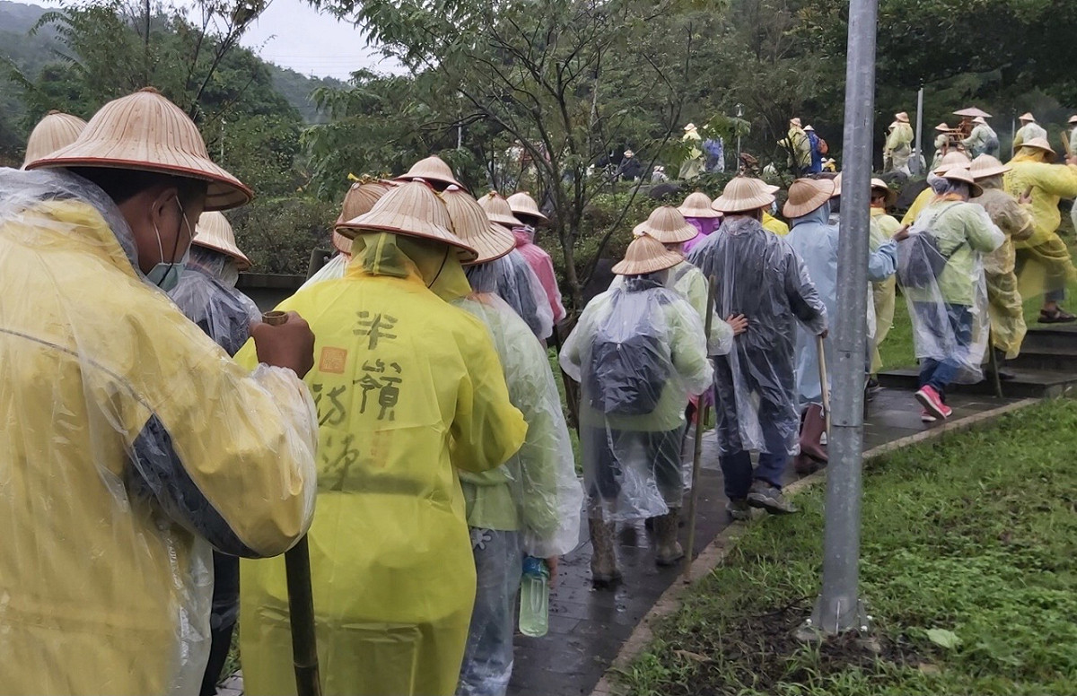 金山聖德宮「半嶺訪源」是金山、萬里年度宗教慶典。 圖：新北市民政局提供