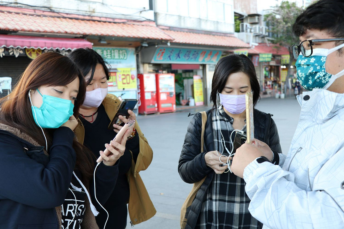 漫遊八里渡船頭。 圖：十三行博物館提供