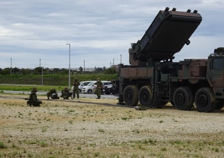 日本自衛隊駐紮在宮古島的第７高射特科群 圖：翻攝自陸上自衛隊-宮古島駐屯地Twitter