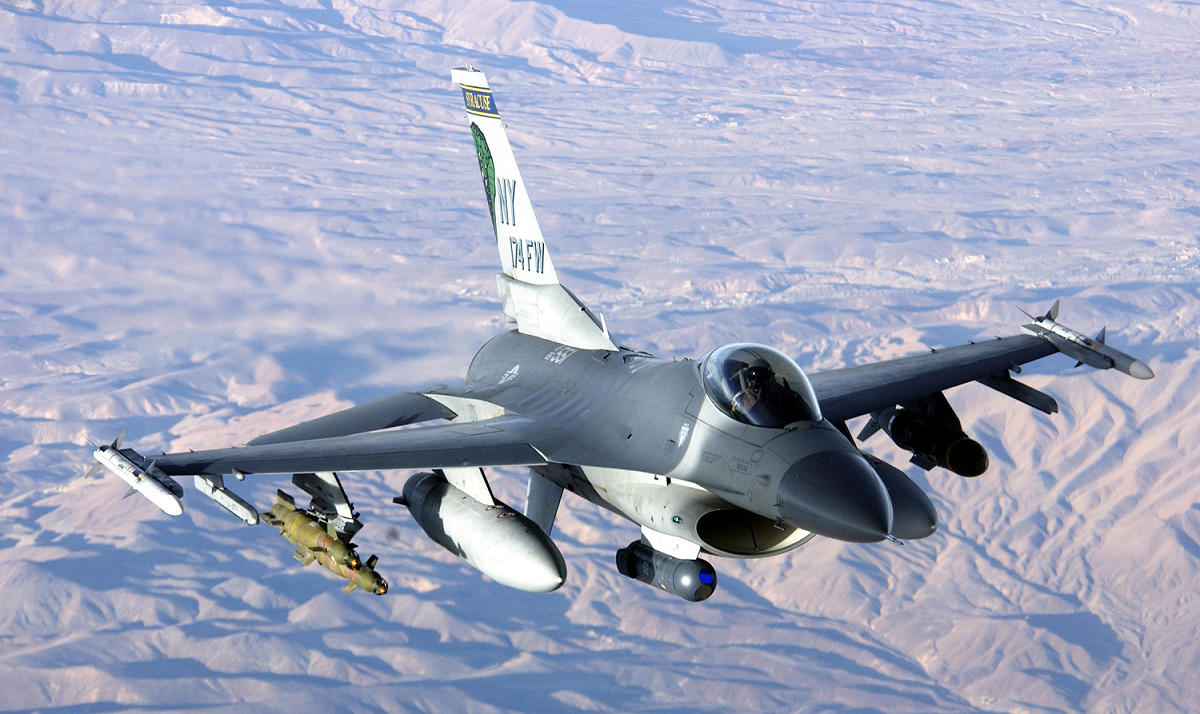 F-16V戰機。 圖 : 翻攝自維基百科