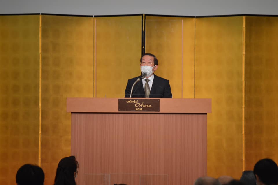 駐日代表謝長廷表示，因受到中國的抗議，所以日台交流高峰會報名人數暴增。 圖：翻攝自謝長廷臉書