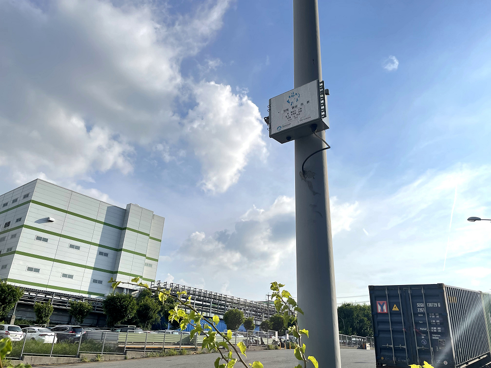 空污稽查的天羅─布建在各大工業區及重要據點的空品監測器。
