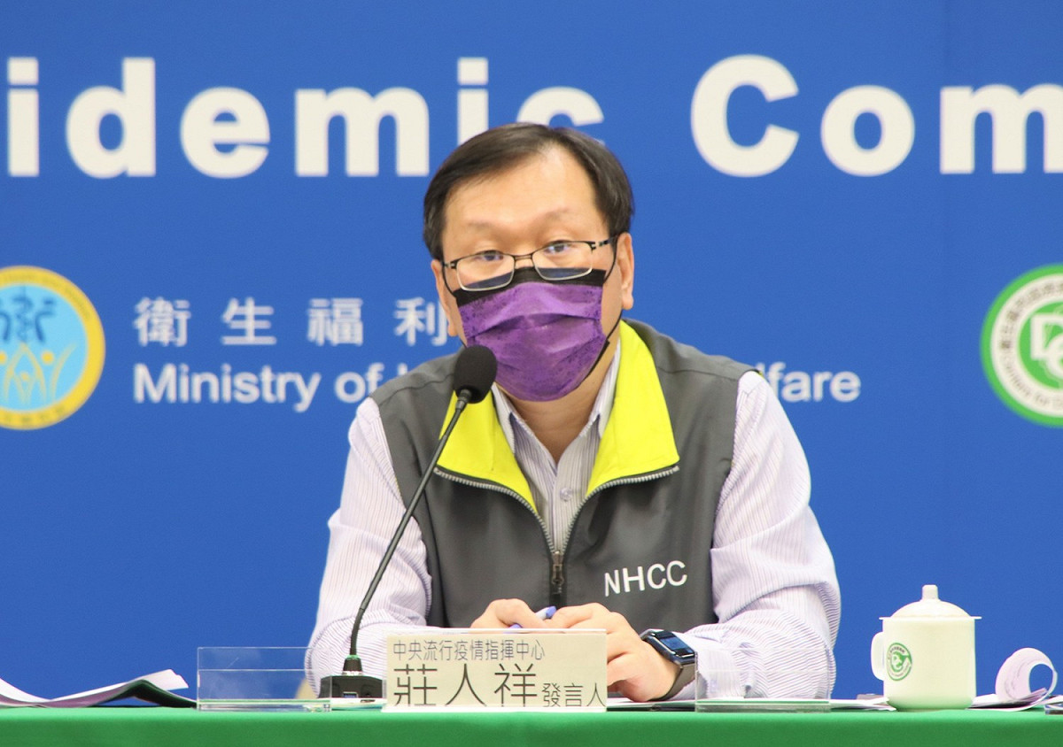 指揮中心發言人莊人祥 圖：中央流行疫情指揮中心/提供（資料照片）