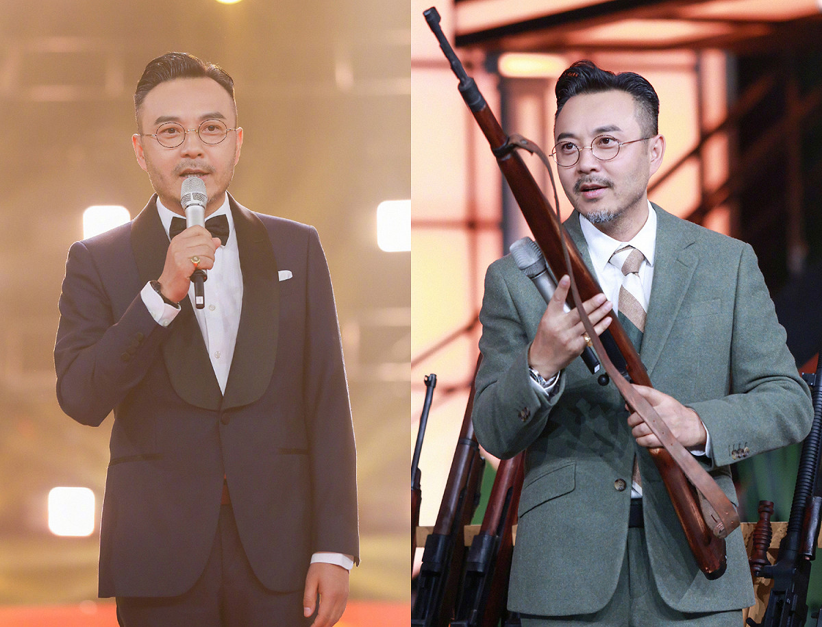 中國男星汪涵是人氣綜藝《天天向上》固定班底。 圖：翻攝自微博