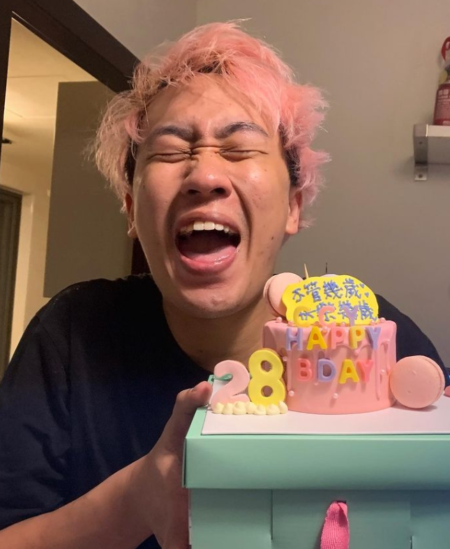 西西歪昨日慶祝28歲生日。 圖：翻攝自西西歪IG