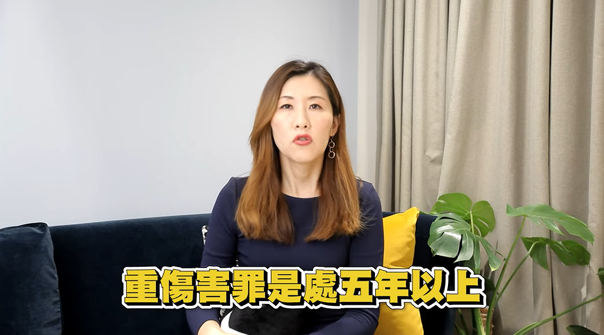 瑩真律師詳細分析瑪莎惡煞案。 圖：翻攝自瑩真律師YouTube頻道