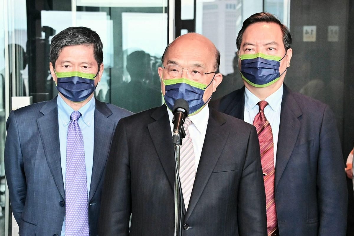 行政院長蘇貞昌（中） 資料照片：行政院提供