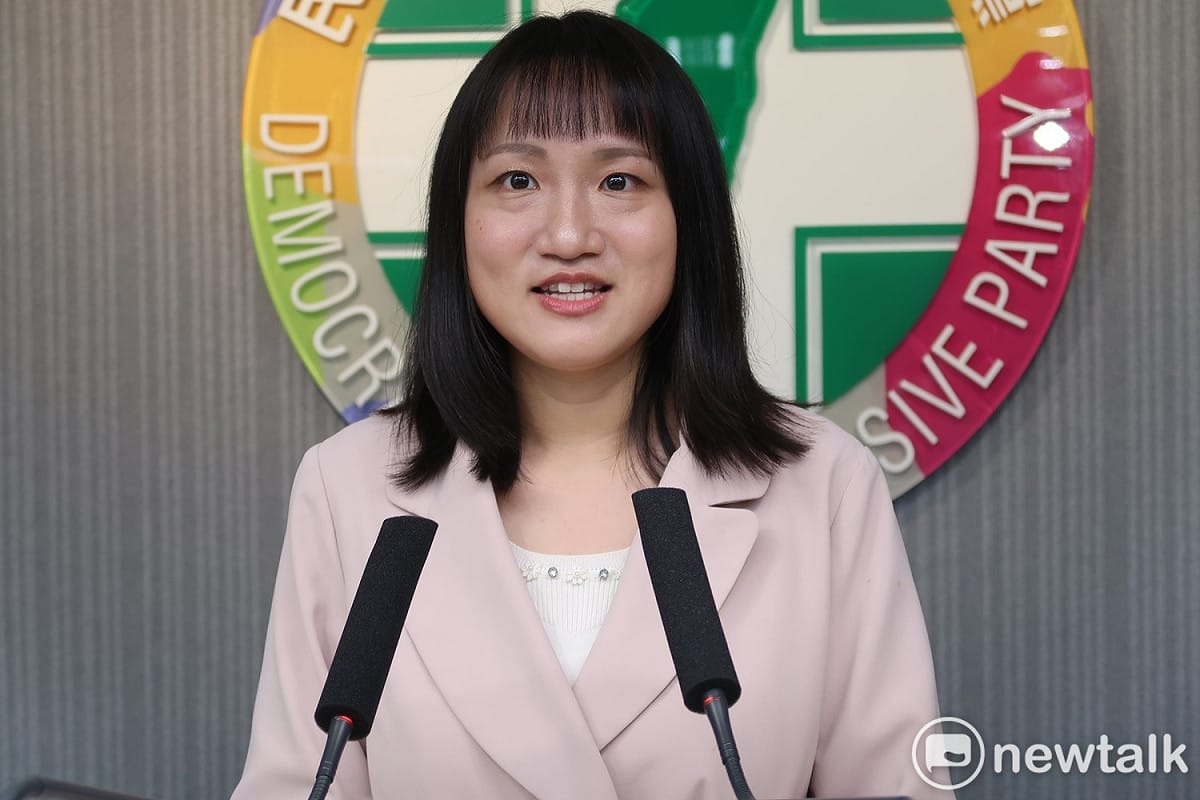 民進黨發言人謝佩芬。 圖：林朝億 / 攝（資料照）