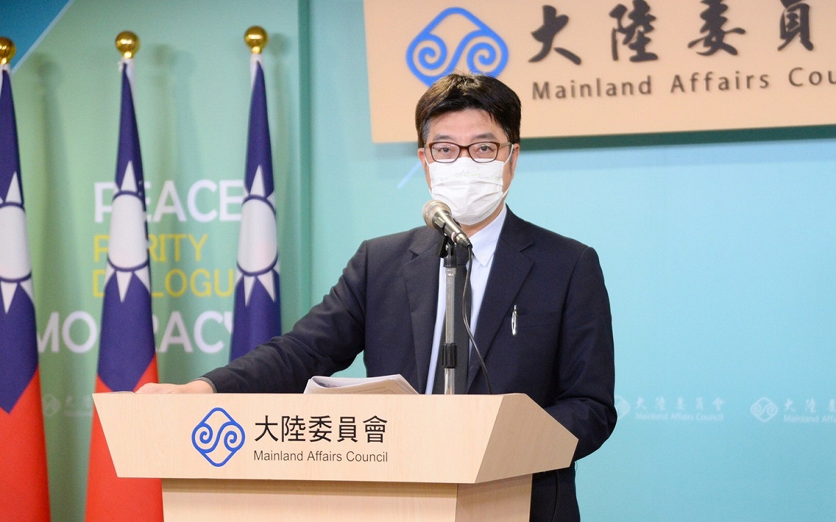陸委會副主委兼發言人邱垂正。 圖：陸委會提供