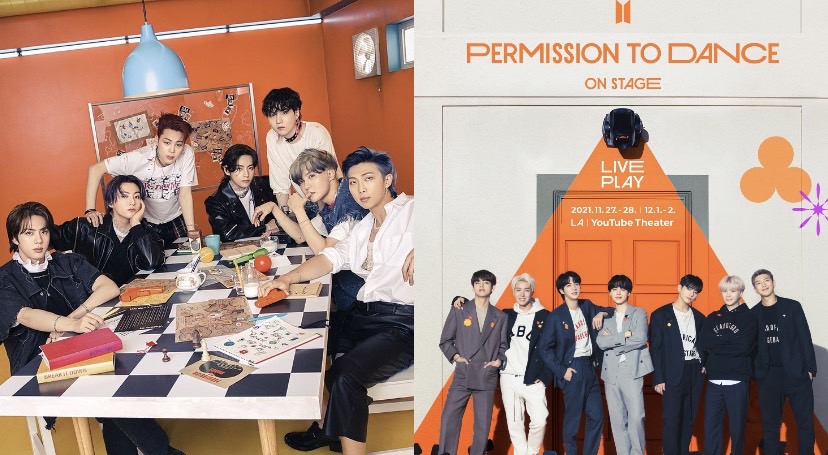 韓國高人氣男團防彈少年團(BTS)時隔2年，將在本月27、28日和12月1、2日於美國洛杉磯舉辦萬人演唱會。 圖：翻攝自推特