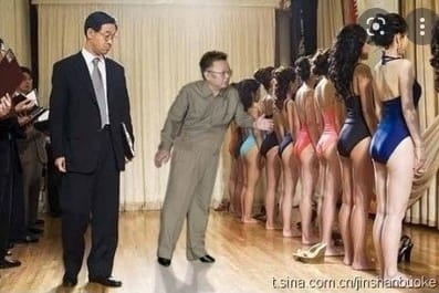 北韓已故領導人金正日時代，最後一次選妃舉辦於 1994 年。 圖 : 翻攝自t.sina.corn
