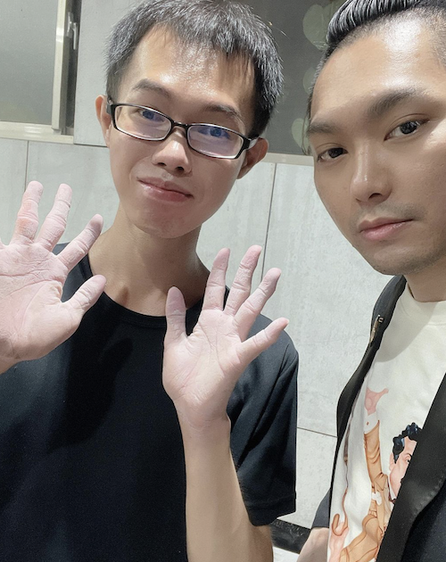 鄧佳華日前透露已從連千毅的公司離職。 圖：翻攝IG/連千毅