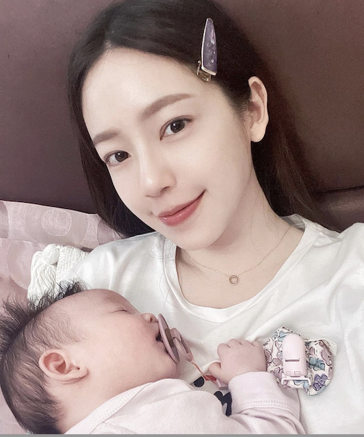 陳天仁於上月生下女兒。 圖：翻攝IG/陳天仁