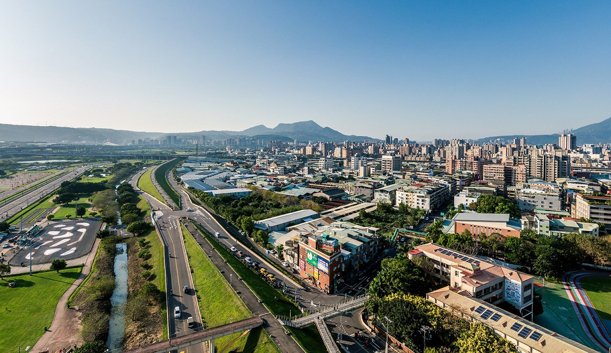 五股興珍地區都市計畫空拍圖。 圖：新北市城鄉局提供