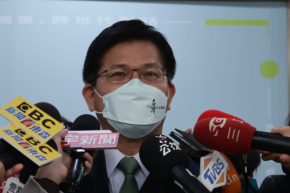 前交通部長林佳龍 圖：林朝億/攝