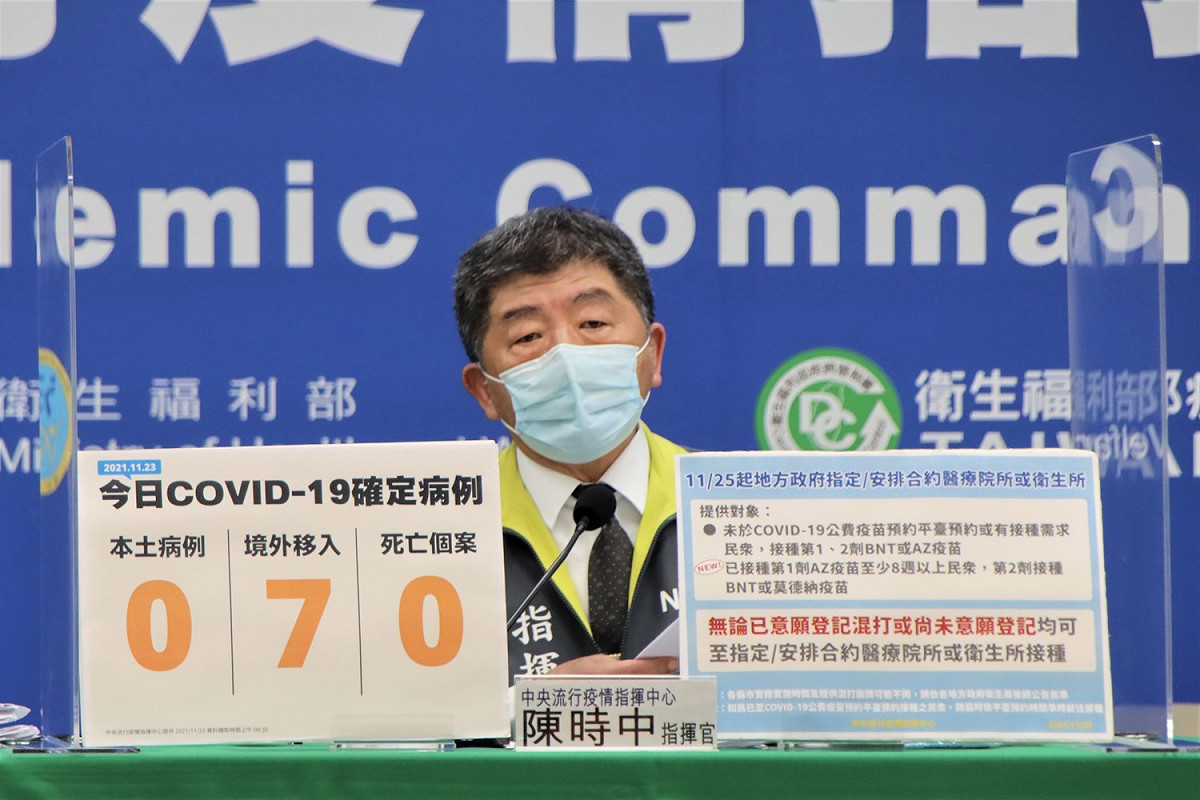 指揮中心指揮官陳時中 圖：指揮中心/提供