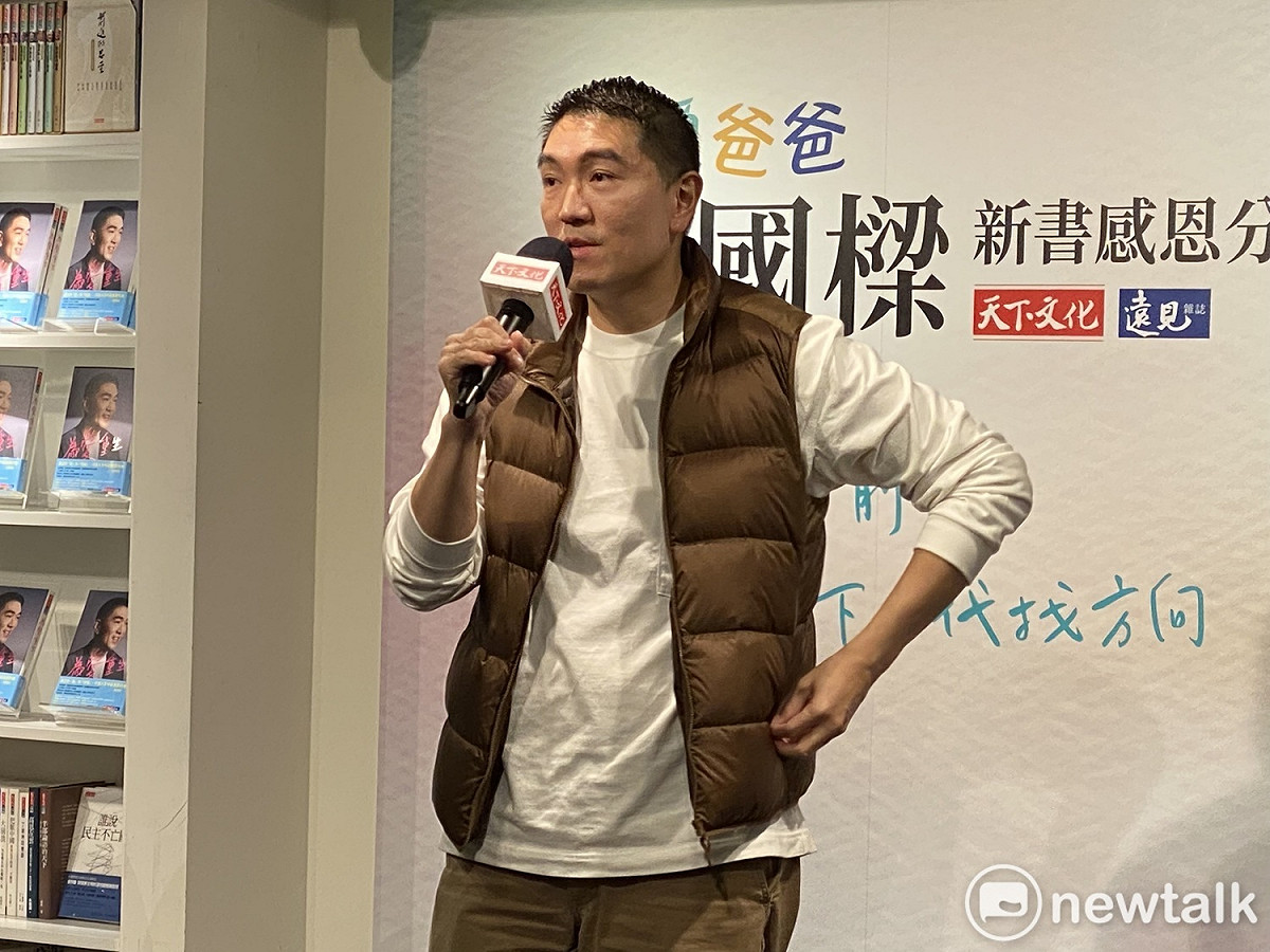 國民黨前立委謝國樑。 圖：周煊惠 / 攝