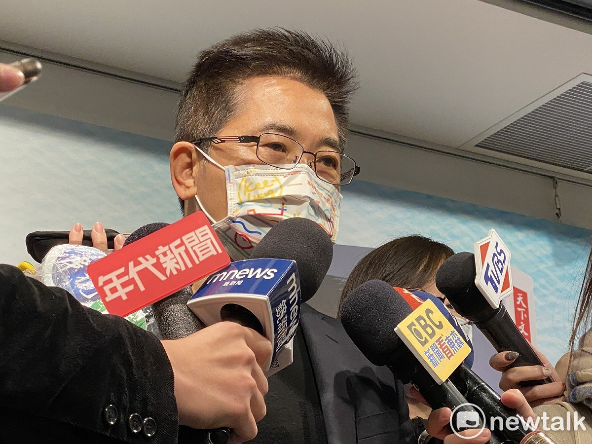 國民黨秘書長黃健庭。 圖：周煊惠 / 攝