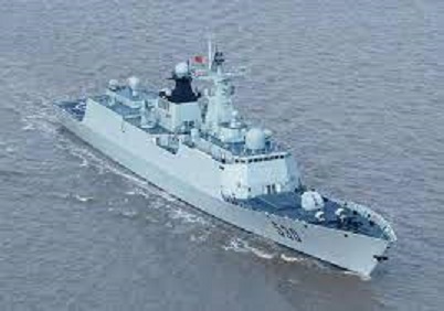 中國054型導彈護衛艦。 圖 : 翻攝自KKnews