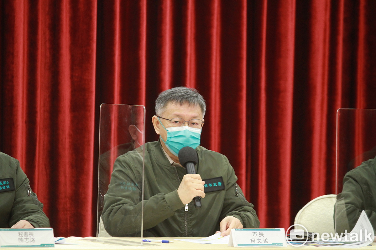 台北市長柯文哲。 圖：周煊惠 / 攝（資料照）