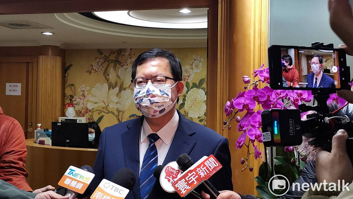 桃園市長鄭文燦。 圖：林昀真／攝