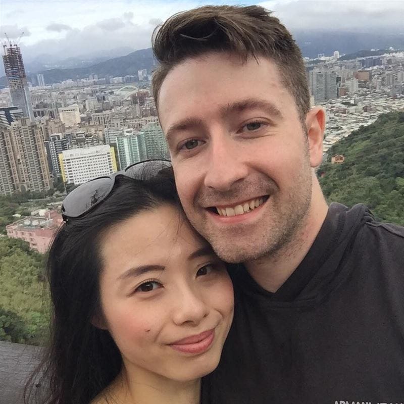 「丹麥先生Ｘ台灣太太」認識6天就閃婚。 圖：翻攝自丹麥先生Ｘ台灣太太YouTube頻道