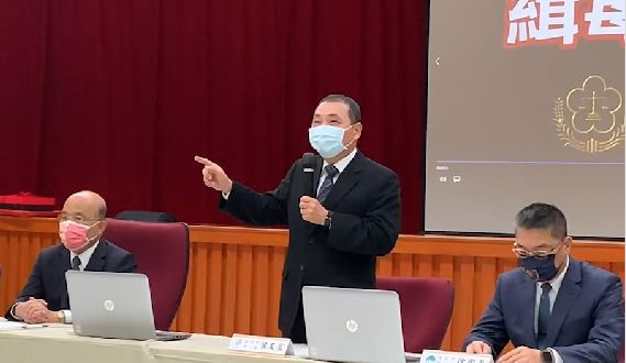 侯友宜指出，在兩岸共同打擊犯罪機制下，只要兩岸同心為了治安，相信一定可以把嫌犯引渡回來。 圖：新北市警局／提供