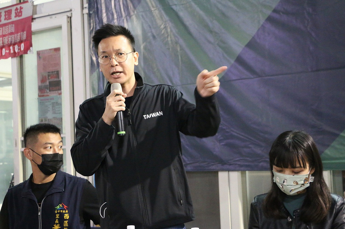 民進黨副秘書長林飛帆。 圖：黃守達提供