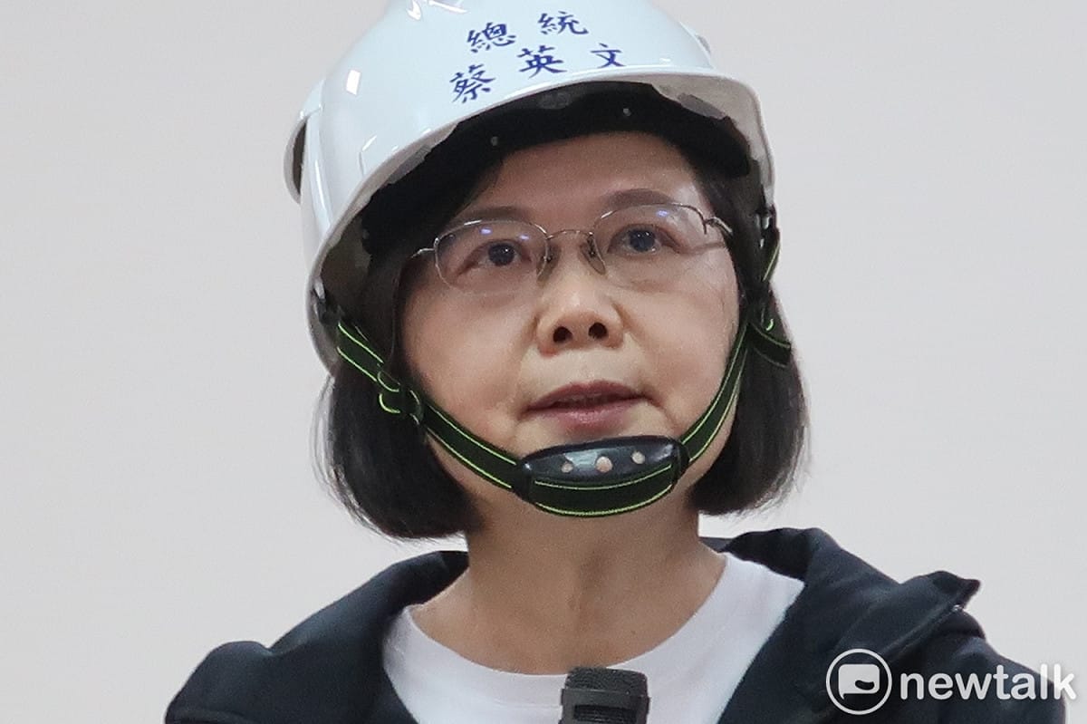 總統蔡英文。 圖：林朝億/攝